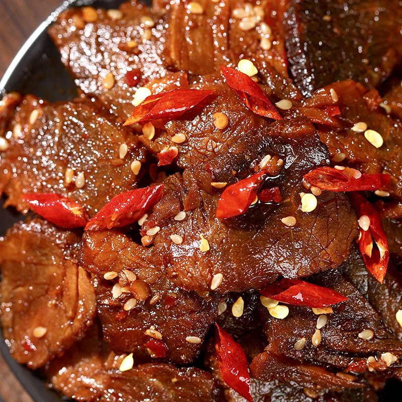 丹姨麻辣黄牛肉